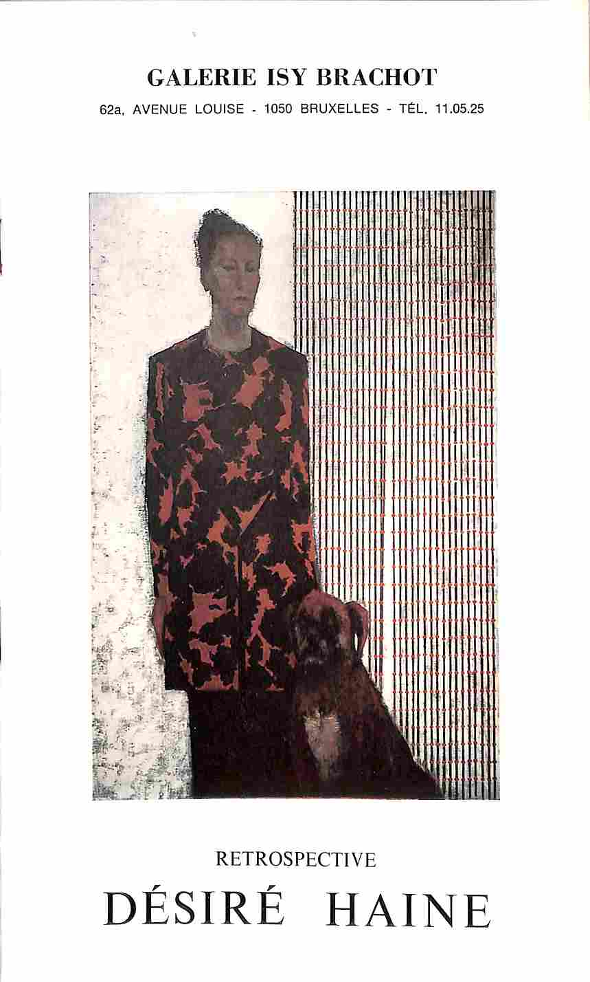 Galerie Isy Brachot. Retrospective Desirè Haine (Catalogue), 1970